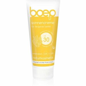 Boep Natural Sun Cream Sensitive krém na opalování SPF 30 200 ml obraz