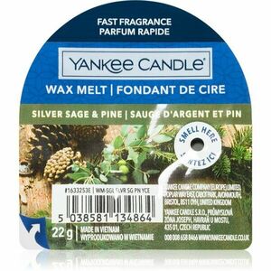 Yankee Candle Silver Sage & Pine vosk do aromalampy 22 g obraz