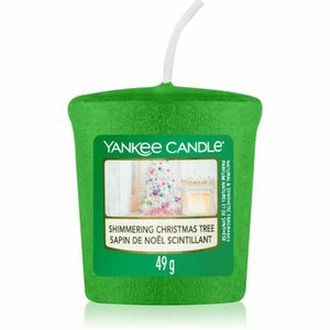 Yankee Candle Shimmering Christmas Tree votivní svíčka 49 g obraz