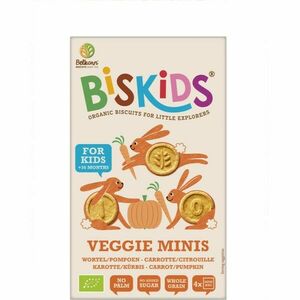 Belkorn Biskids Veggie Minis mini sušenky s mrkví a dýní 120 g obraz
