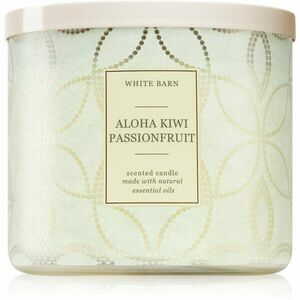 Bath & Body Works Aloha Kiwi Passionfruit vonná svíčka 411 g obraz