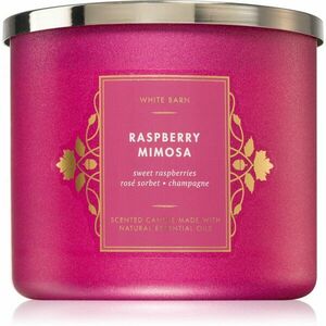 Bath & Body Works Raspberry Mimosa vonná svíčka 411 g obraz
