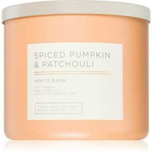 Bath & Body Works Spiced Pumpkin & Patchouli vonná svíčka I. 411 g obraz
