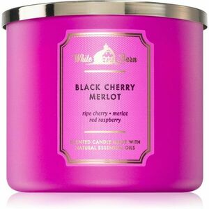 Bath & Body Works Black Cherry Merlot vonná svíčka 411 g obraz