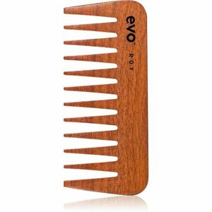 EVO Roy Detangling Comb hřeben na vlasy ze dřeva 1 ks obraz