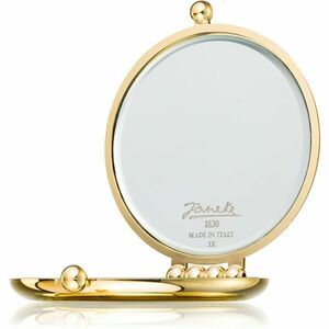 Janeke Gold Line Golden Double Mirror kosmetické zrcátko Ø 65 mm 1 ks obraz