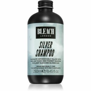 Bleach London Silver šampon pro zesvětlené a blond vlasy odstín Silver 250 ml obraz