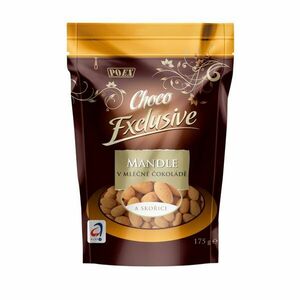 POEX Choco Exclusive Mandle v mléčné čokoládě a skořici 175 g obraz