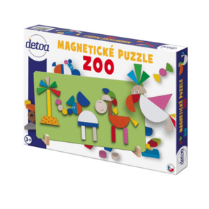 Detoa Magnetické puzzle ZOO 1 ks obraz