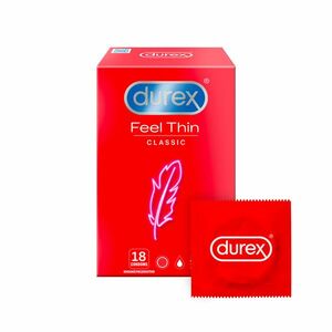Durex Kondomy Feel Thin Classic 18 ks obraz