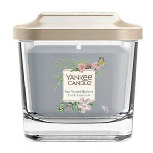Yankee Candle Aromatická svíčka malá hranatá Sun-Warmed Meadows 96 g obraz