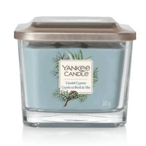 Yankee Candle Aromatická svíčka střední hranatá Coastal Cypress 347 g obraz