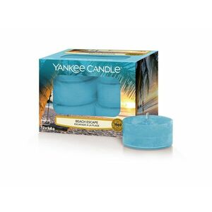 Yankee Candle Aromatické čajové svíčky Beach Escape 12 x 9, 8 g obraz