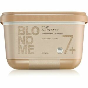 Schwarzkopf Professional Zesvětlující pudr s obsahem jílu BLONDME Bond Enforcing (Premium Clay Lightener) 350 g obraz