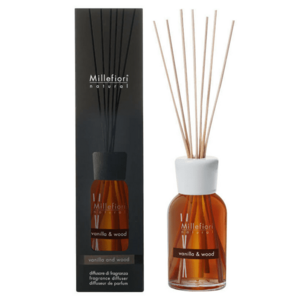Millefiori Milano Aroma difuzér Natural Vanilka a dřevo 250 ml obraz