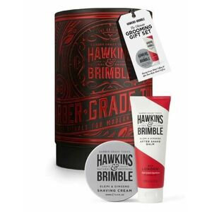 Hawkins & Brimble Dárková sada krém na holení + balzám po holení obraz