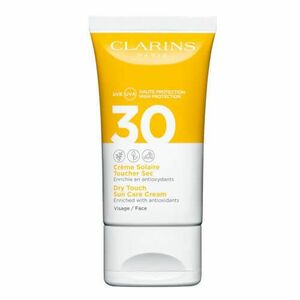 Clarins Zmatňující pleťový krém na opalování SPF 30 (Dry Touch Sun Care Cream) 50 ml obraz