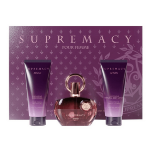 Afnan Supremacy Purple - EDP 100 ml + sprchový gel 100 ml + hydratační tělové mléko 100 ml obraz