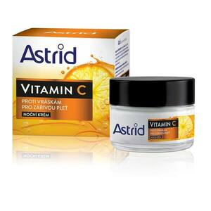 Astrid Noční krém proti vráskám pro zářivou pleť Vitamin C 50 ml obraz