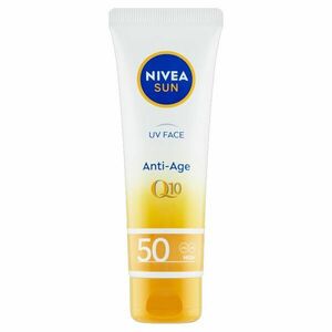 Nivea Protivráskový krém na opalování SPF 50 (UV Face Q10 Anti-Age & Anti-Pigments) 50 ml obraz