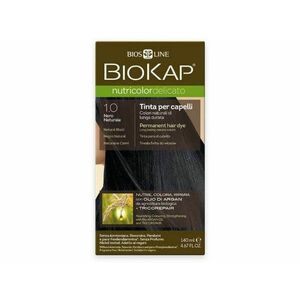 Biokap Nutricolor Delicato - Barva na vlasy 1.00 Černá přírodní 140 ml obraz