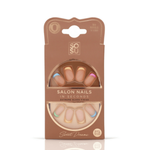 SOSU Cosmetics Umělé nehty Sweet Dreams (Salon Nails) 30 ks obraz