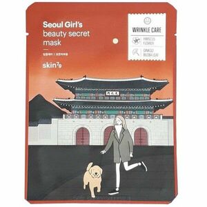 skin79 Plátýnková maska proti vráskám Seoul Girl`s Beauty Secret Mask (Wrinkle Care Mask) 10 x 20 g obraz
