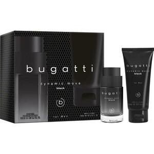 Bugatti Dynamic Move Black - EDT 100 ml + sprchový gel 200 ml obraz