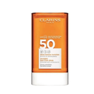 Clarins Opalovací tyčinka na citlivé oblasti obličej SPF 50+ (Invisible Sun Care Stick) 17 g obraz