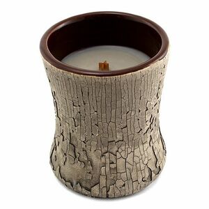 WoodWick Svíčka keramická oválná váza Fireside 133, 2 g obraz