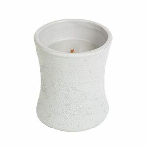 WoodWick Svíčka keramická oválná váza Wood Smoke 133, 2 g obraz