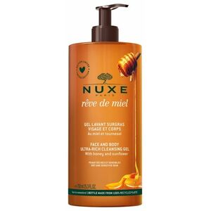Nuxe Zvláčňující sprchový gel na tělo i obličej Rêve de Miel (Face and Body Ultra Rich Cleansing Gel) 750 ml obraz