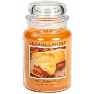 Village Candle Vonná svíčka Teplé máslové houstičky (Warm Buttered Bread) 602 g obraz