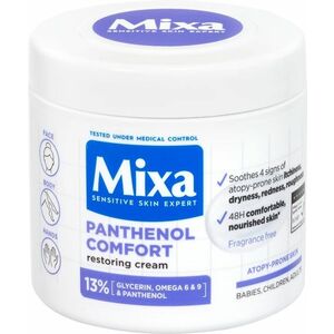 Mixa Obnovující tělová péče pro pokožku se sklonem k atopii Panthenol Comfort (Restoring Cream) 400 ml obraz
