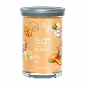 Yankee Candle Aromatická svíčka Signature tumbler velký Mango Ice Cream 567 g obraz