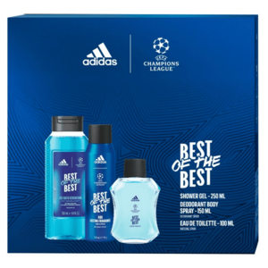 Adidas UEFA Best Of The Best - EDT 100 ml + deodorant ve spreji 150 ml + sprchový gel 250 ml obraz