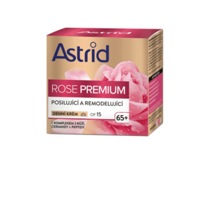 Astrid Posilující a remodelujicí denní krém OF 15 Rose Premium 50 ml obraz