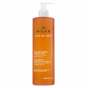 Nuxe Zvláčňující sprchový gel na tělo i obličej Reve de Miel (Face and Body Ultra-Rich Cleansing Gel) 400 ml obraz