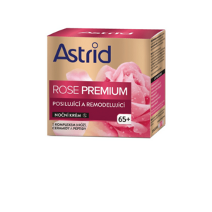 Astrid Posilující a remodelující noční krém Rose Premium 50 ml obraz