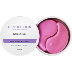 Revolution Skincare Vyhlazující polštářky pod oči Pearlescent Purple Bakuchiol (Smoothing Eye Patches) 60 ks obraz