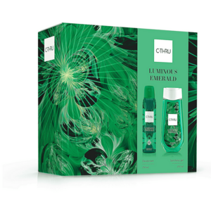 C-THRU Luminous Emerald - deodorant ve spreji 150 ml + sprchový gel 250 ml obraz