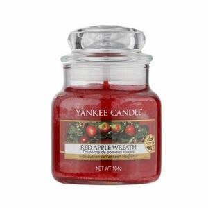 Yankee Candle Vonná svíčka Classic malý Věnec z červených jablíček (Red Apple Wreath) 104 g obraz