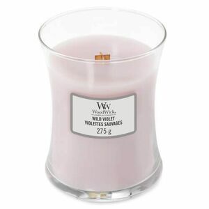 WoodWick Vonná svíčka váza Wild Violet 275 g obraz