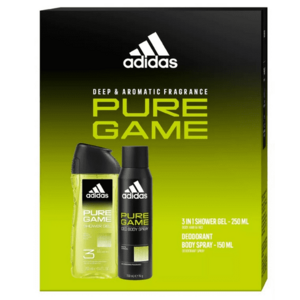 Adidas Pure Game - deodorant ve spreji 150 ml + sprchový gel 250 ml obraz