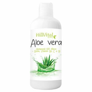 HillVital | Aloe Vera - obohacená 100% šťáva - 1000 ml obraz