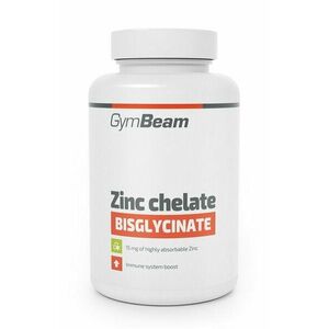 Zinc Chelate Bisglycinate - GymBeam 90 kaps. obraz
