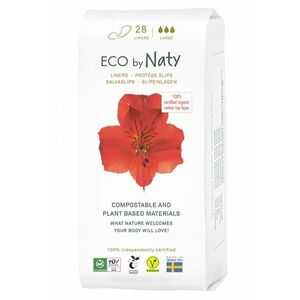 Eco Naty Dámské ECO slipové vložky Naty - super (28 ks) obraz
