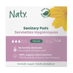 Eco Naty Dámské ECO vložky Naty (14 ks) - normal obraz