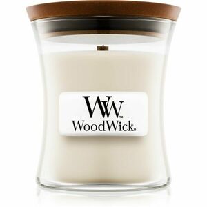 Woodwick Island Coconut vonná svíčka s dřevěným knotem 85 g obraz
