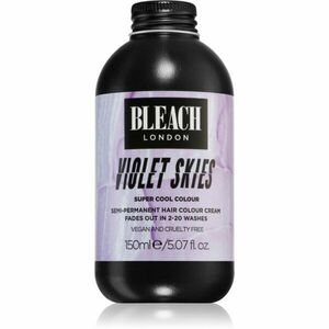 Bleach London Super Cool semi-permanentní barva na vlasy odstín Violet Skies 150 ml obraz